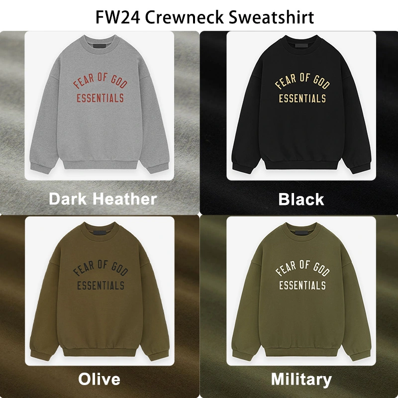 FW24 Essentials Crewneck Sweatshirt (480GSM Fleece)