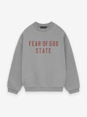 FW24 Essentials State Crewneck Sweatshirt (480GSM Fleece)