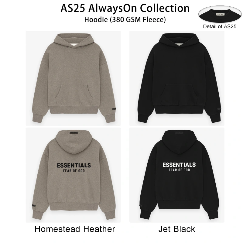 AS25 Essentials Hoodie (Always On Collection)