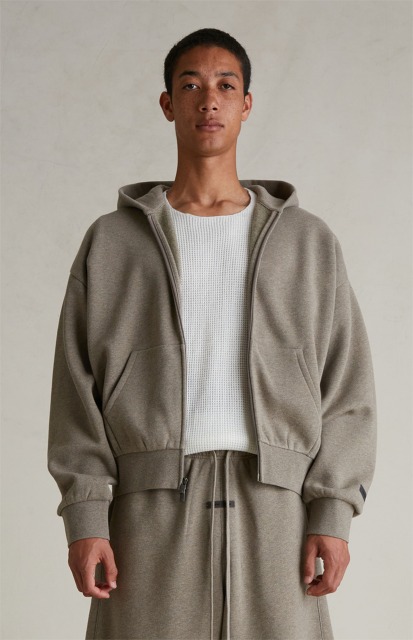 SP25 Essentials Full-Zip Hoodie (Metallic Logo)
