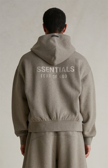 SP25 Essentials Full-Zip Hoodie (Metallic Logo)