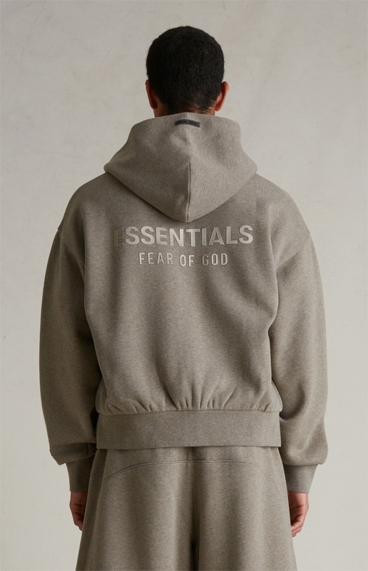 SP25 Essentials Full-Zip Hoodie (Metallic Logo)