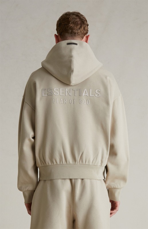 SP25 Essentials Full-Zip Hoodie (Metallic Logo)