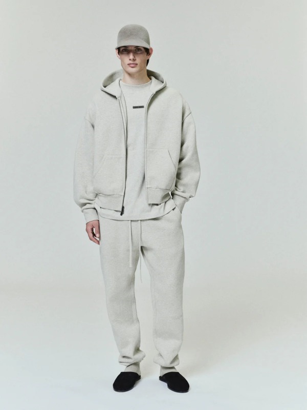 SP25 Essentials Full-Zip Hoodie (Metallic Logo)