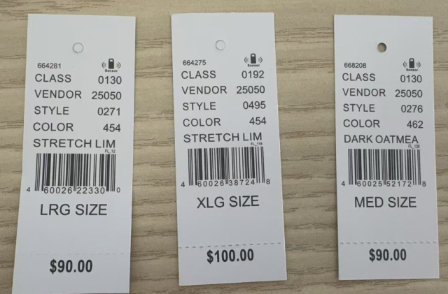 Adding Pacsun tag on clothes