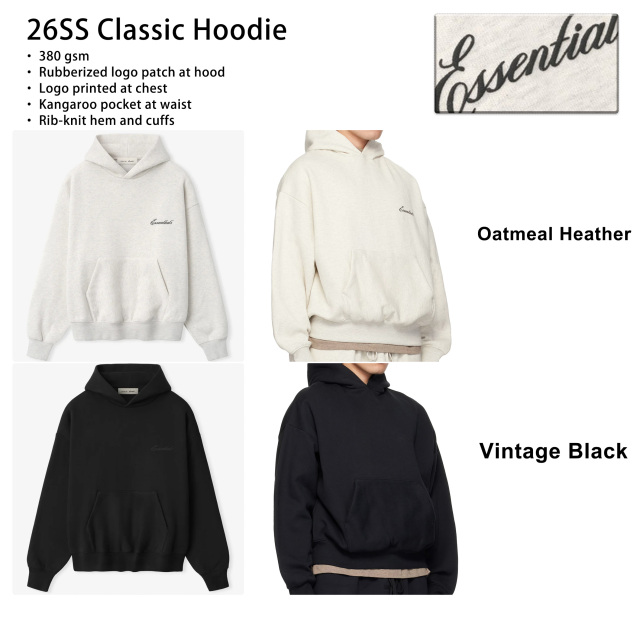 SS26 Essentials Hoodie