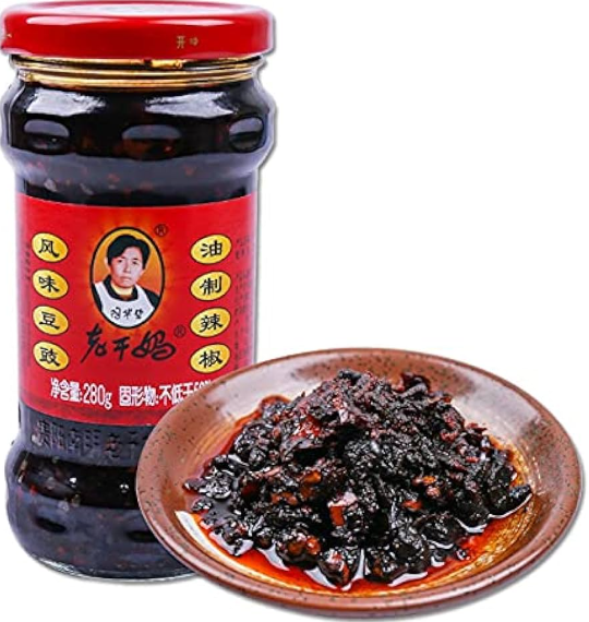 老干妈风味豆豉油制辣椒280g
