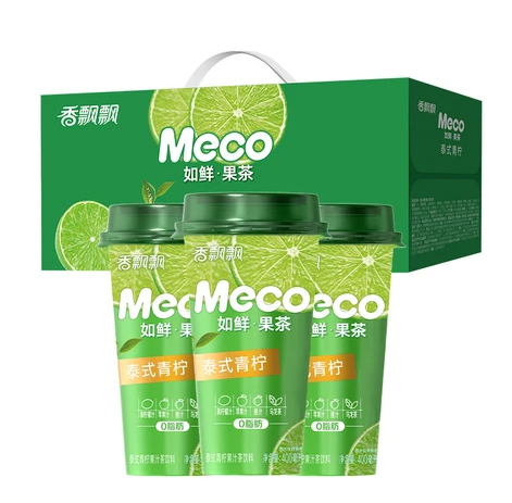 香飘飘果茶泰式青柠400ml