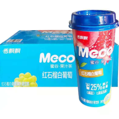 香飘飘果茶红石榴白葡萄400ml