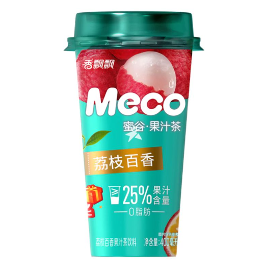香飘飘果茶荔枝百香400ml