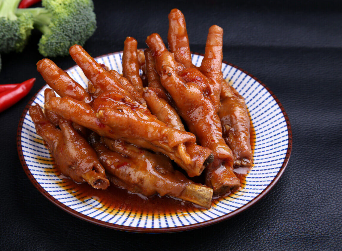 绝味卤鸡爪5个入