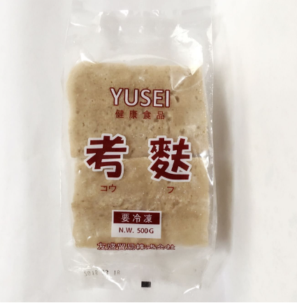 冷冻考麸500g