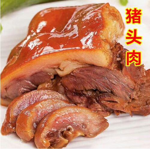 绝味卤猪头肉500g