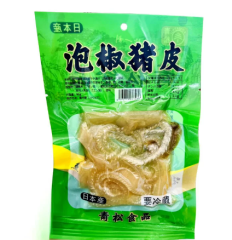泡椒猪皮90g