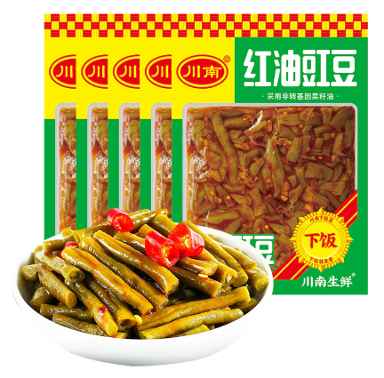 川南红油豇豆120g