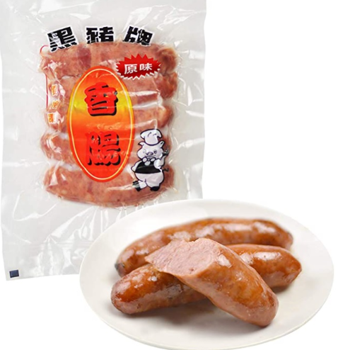 台湾黑猪香肠5根入200g