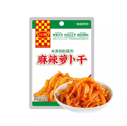 川南麻辣萝卜干62g