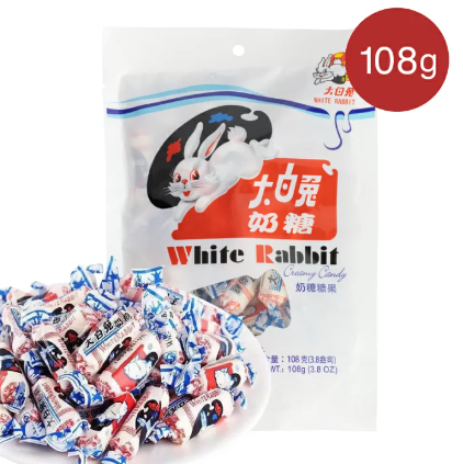 大白兔奶糖108g