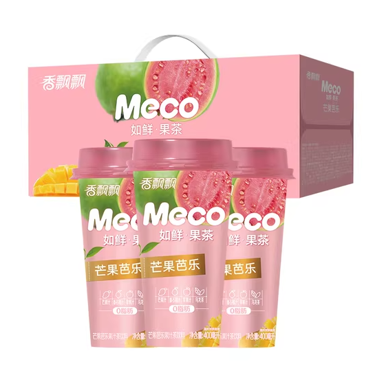 香飘飘果茶芒果芭乐400ml