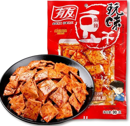 麻辣豆干90g