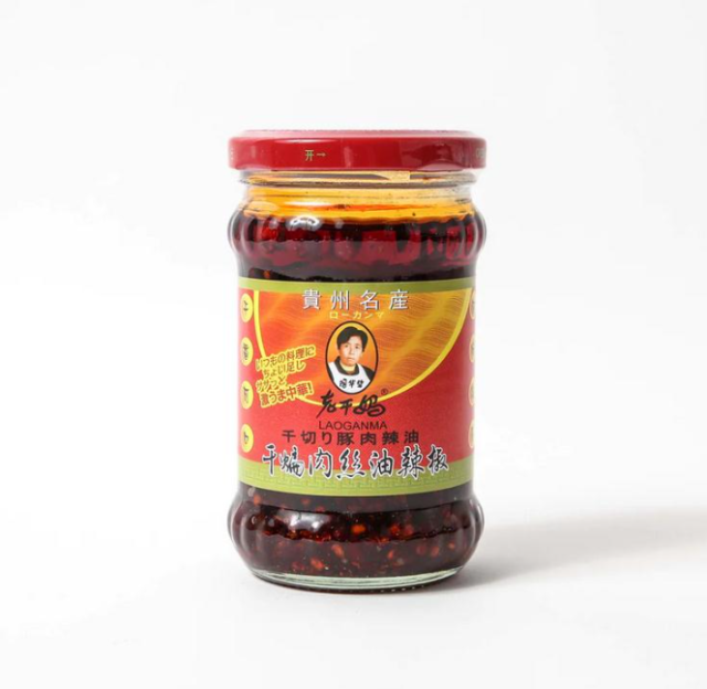老干妈干煸肉丝油辣椒210g