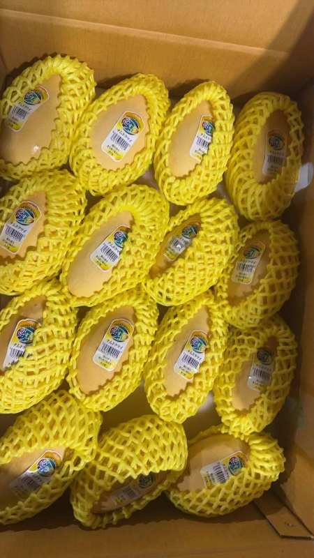 泰国产芒果【タイ産】ナムドクマイ　ゴールデンマンゴー　12-15個入り/箱　約5ｋｇ