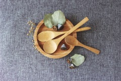 20cm bamboo scoop small spoon for rice serving