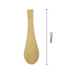 14 cm Disposable bamboo tableware disposable soup spoon