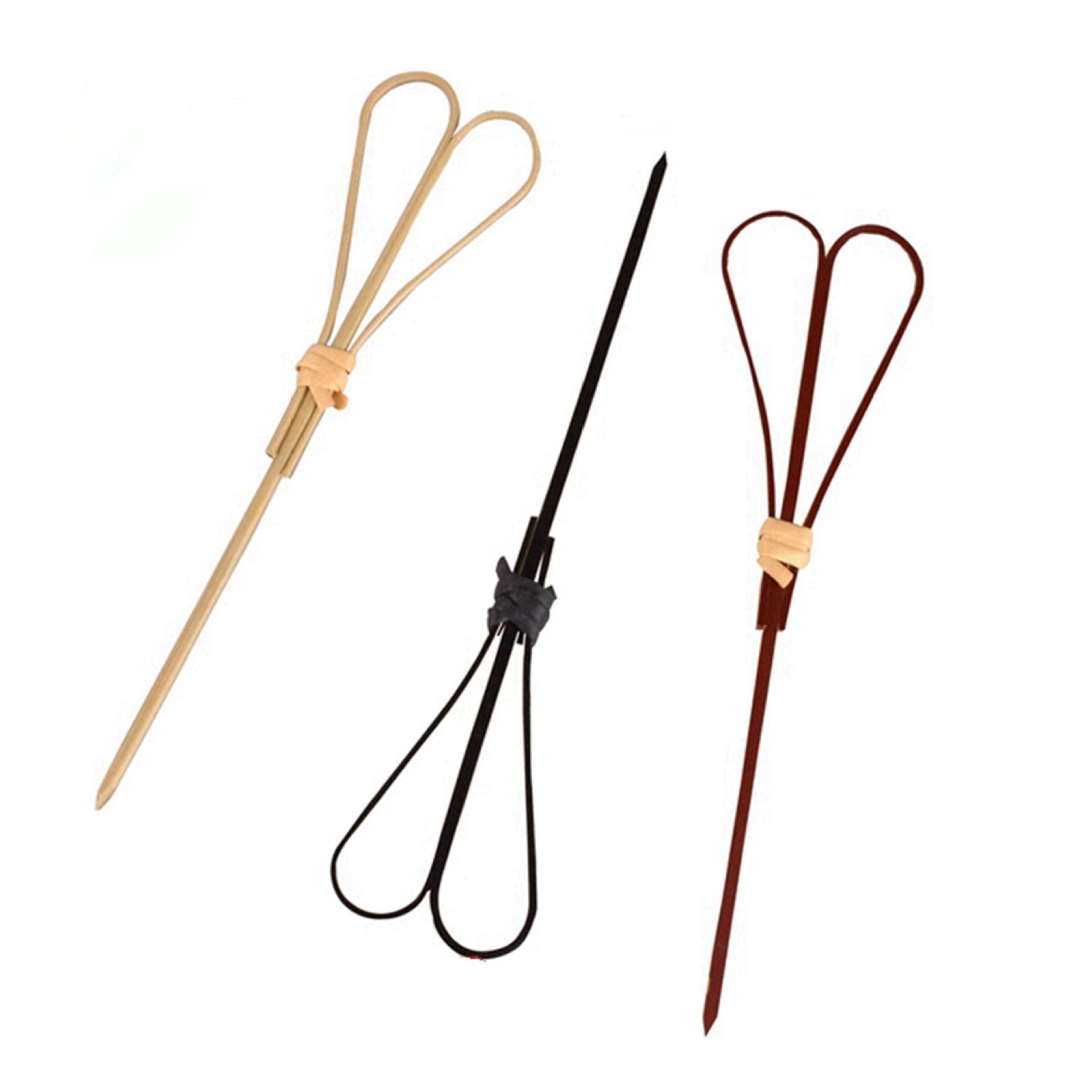 Factory sale of bamboo knot skewer