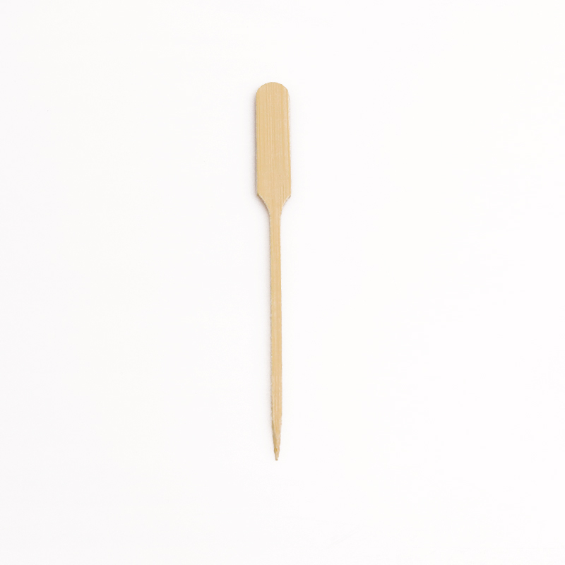 Biodegradable Bar Tools Food Picks Rocket Skewers Bamboo Paddle Skewers