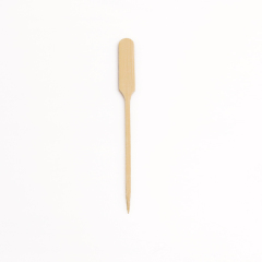 Biodegradable Bar Tools Food Picks Rocket Skewers Bamboo Paddle Skewers