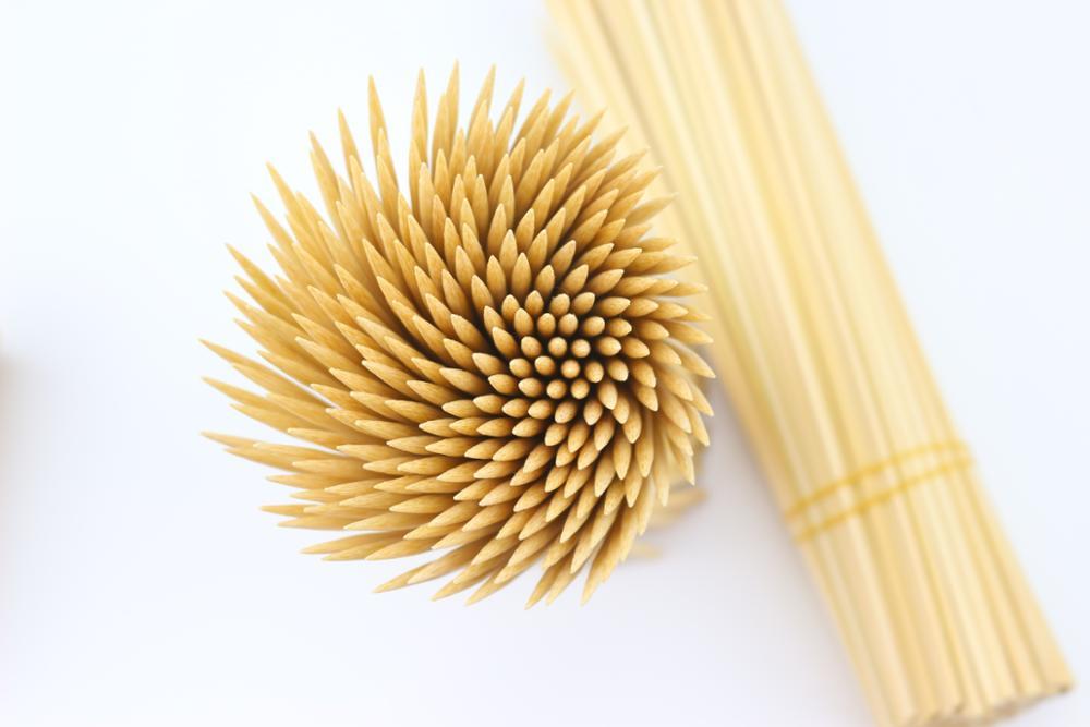 New Bamboo Skewers Sticks 150 pcs For BBQ Kebab Fruit Wooden Sticks