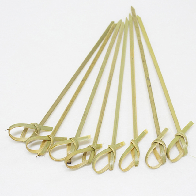 Factory direct sales disposable flower knot string multi-color supply handmade creative design hotel bamboo sticks