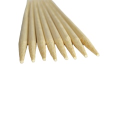 bbq tools 3.0mm*150/200/250/300mm 100% natural bamboo 100pcs/bag round disposable barbecue stick for bbq