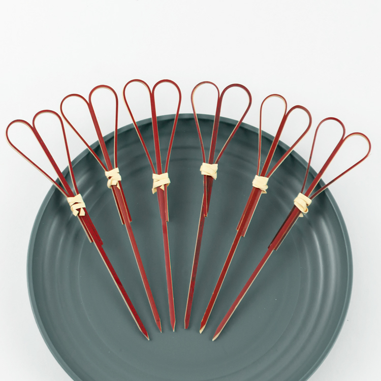 Party Supplies Bamboo Desert Picks Fruit Skewers with Multifunction Use