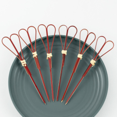 Party Supplies Bamboo Desert Picks Fruit Skewers with Multifunction Use