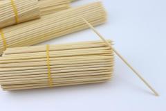 New Bamboo Skewers Sticks 150 pcs For BBQ Kebab Fruit Wooden Sticks