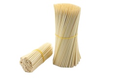 bbq tools 3.0mm*150/200/250/300mm 100% natural bamboo 100pcs/bag round disposable barbecue stick for bbq