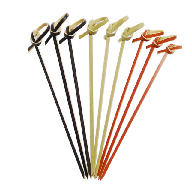 Factory direct sales disposable flower knot string multi-color supply handmade creative design hotel bamboo sticks