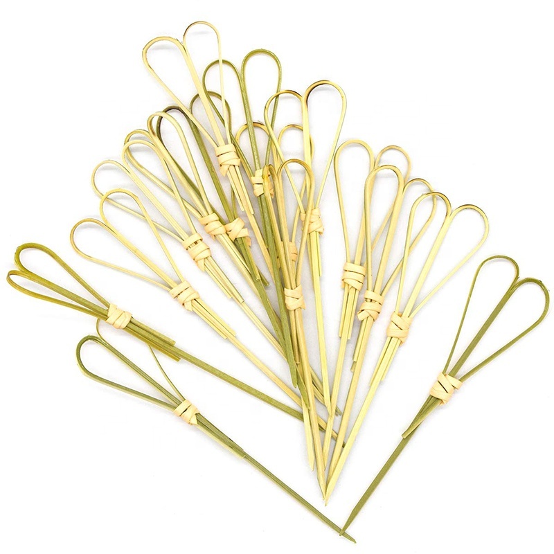 Factory sale of bamboo knot skewer