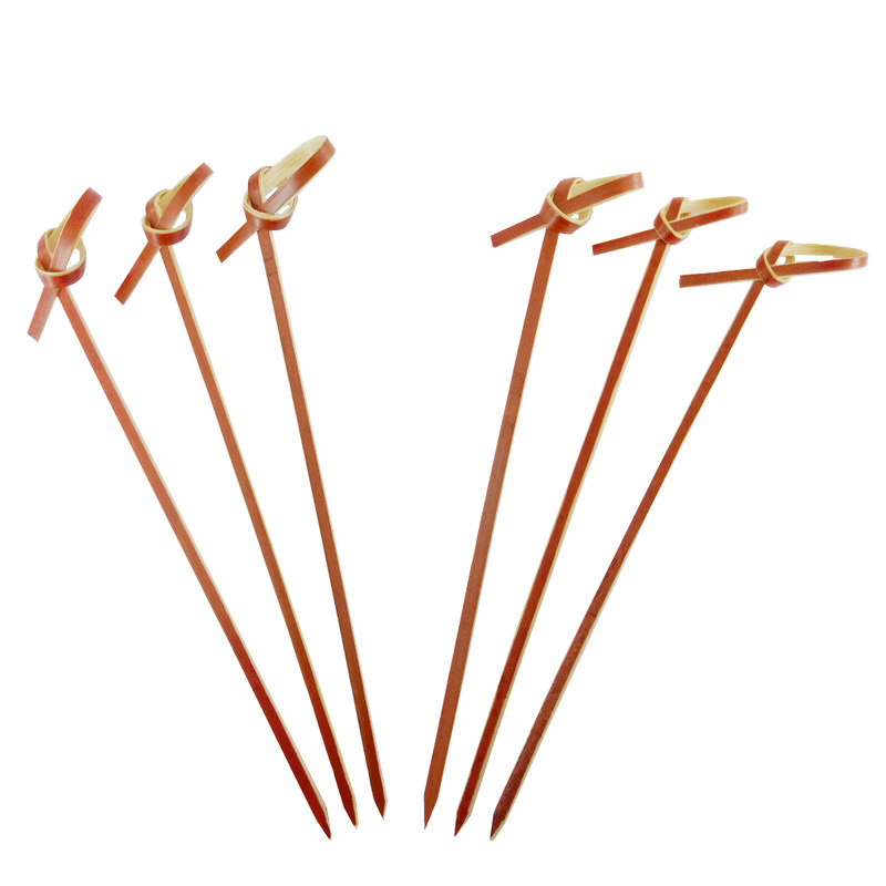 Factory direct sales disposable flower knot string multi-color supply handmade creative design hotel bamboo sticks