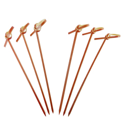 Factory direct sales disposable flower knot string multi-color supply handmade creative design hotel bamboo sticks