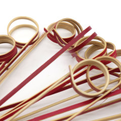 Factory Bestseller Bamboo Disposable Knot Skewer Fruit Fork