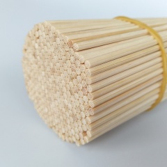 bbq tools 3.0mm*150/200/250/300mm 100% natural bamboo 100pcs/bag round disposable barbecue stick for bbq