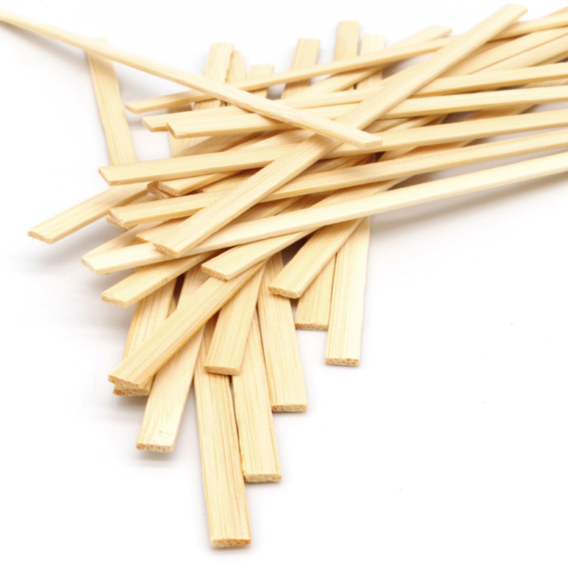 Eco friendly disposable bamboo stirrer