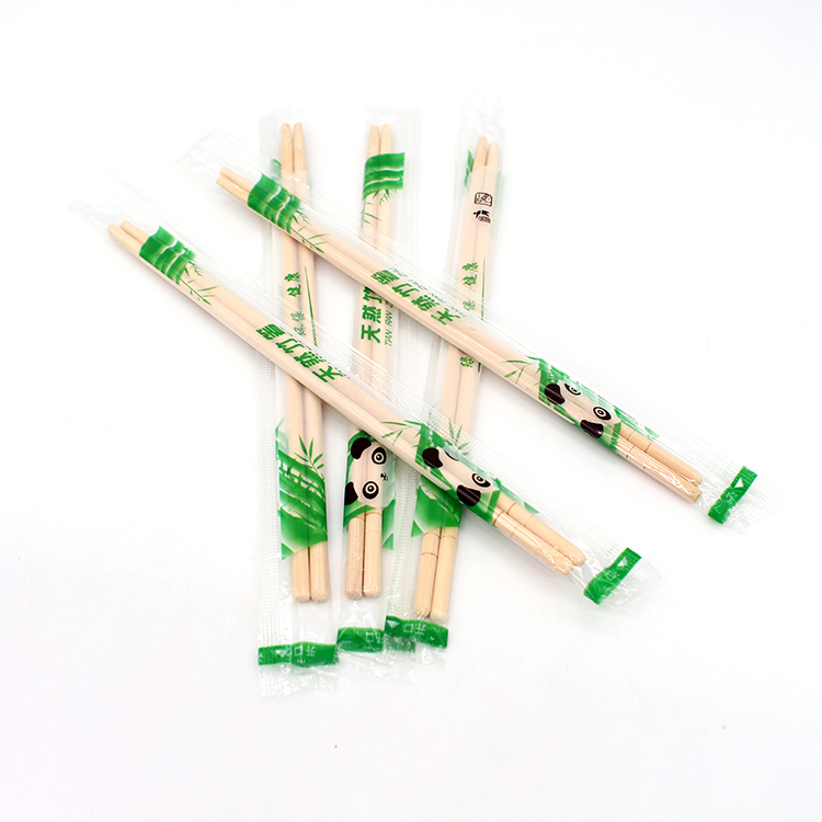 Factory Wholesale Custom Bulk Round Bamboo Chopsticks Disposable Chopsticks