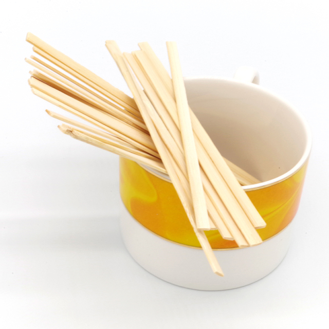 Eco friendly disposable bamboo stirrer