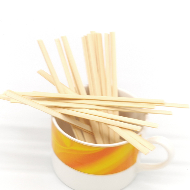 Eco friendly disposable bamboo stirrer
