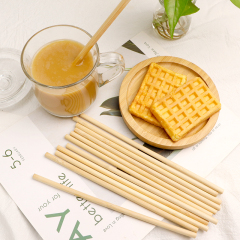 Top Seller Individually Biodegradable Bamboo Drinking Straws Disposable