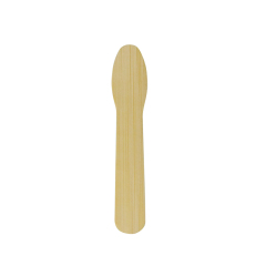 Bamboo Spoon For Tasting Ice- cream